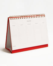 Load image into Gallery viewer, Weekly Desk Planner - Fraise