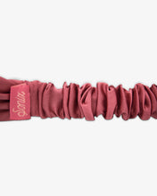Load image into Gallery viewer, Silk Knot Twisted Headband - Dusty Mauve/Cream