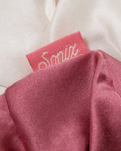 Load image into Gallery viewer, Silk Two-Tone Scrunchie Set - Dusty Mauve/Cream
