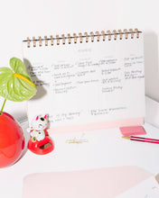 Load image into Gallery viewer, Weekly Desk Planner - Gingham