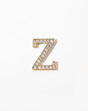 Load image into Gallery viewer, Clear Crystal Embellished Metal Alphabet Sticker