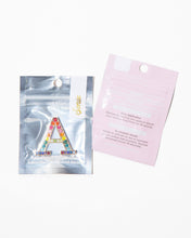 Load image into Gallery viewer, RAINBOW Crystal Embellished Metal Alphabet Sticker