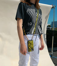 Load image into Gallery viewer, Tres Case Crossbody - Neon Green, iPhone 11 Pro Max / (XS Max)