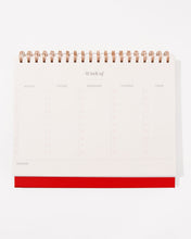 Load image into Gallery viewer, Weekly Desk Planner - Fraise
