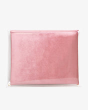 Load image into Gallery viewer, 13" PVC Rose Velvet Laptop Clutch
