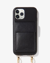 Load image into Gallery viewer, Tres Case Crossbody - Black, iPhone 11 Pro / XS / X
