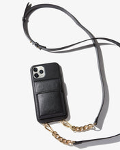 Load image into Gallery viewer, Tres Case Crossbody - Black, iPhone 11 Pro / XS / X
