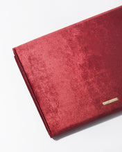 Load image into Gallery viewer, 13" Velvet Laptop Clutch - Cherry
